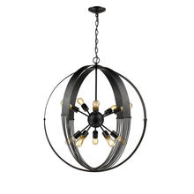  7001-10P ABZ - Carter 10 Light Pendant